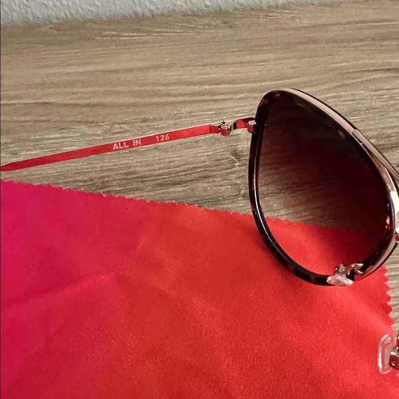 QUAY All In 126 Aviator Sunglasses main image 4